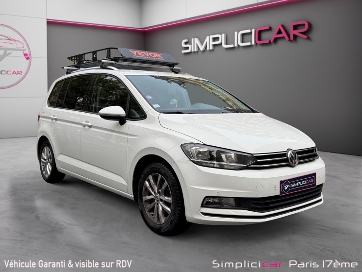Volkswagen touran 1.2 tsi 110 bmt 5pl confortline occasion paris 17ème (75)(porte maillot) simplicicar simplicibike france