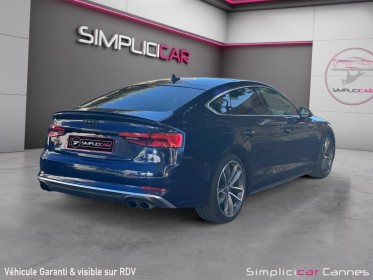Audi s5 sportback v6 3.0 tfsi 354 tiptronic 8 quattro occasion cannes (06) simplicicar simplicibike france