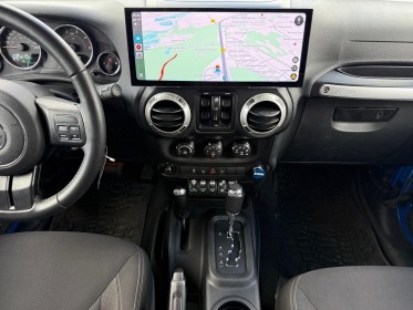 Jeep wrangler rubicon 2.8 crd 200cv - 4x4 rock trac unlimited bva, châssis rehaussé- amortisseur falcon x4 a gaz occasion...