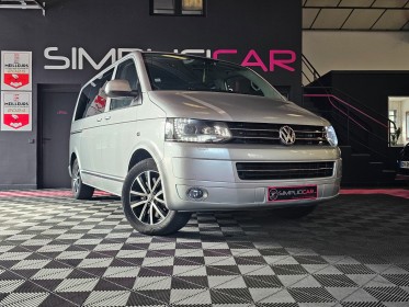 Volkswagen transporter combi 2.0 bitdi 180 fap court 9pl dsg7 4motion - garantie 12 mois - occasion  simplicicar aix les...