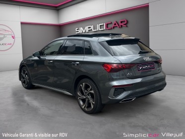 Audi a3 sportback 35 tfsi mild hybrid 150 s tronic 7 s line, entretiens exclusif audi, carplay, parkpilot, caméra de......