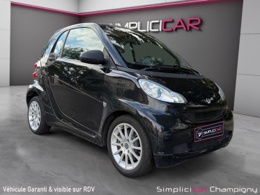 Smart fortwo 1.0 71 ch passion soft touch occasion champigny-sur-marne (94) simplicicar simplicibike france