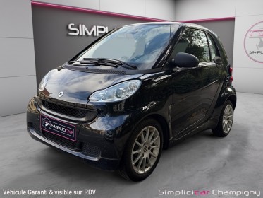 Smart fortwo 1.0 71 ch passion soft touch occasion champigny-sur-marne (94) simplicicar simplicibike france