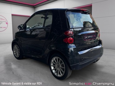Smart fortwo 1.0 71 ch passion soft touch occasion champigny-sur-marne (94) simplicicar simplicibike france