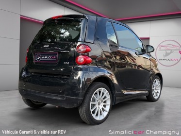 Smart fortwo 1.0 71 ch passion soft touch occasion champigny-sur-marne (94) simplicicar simplicibike france