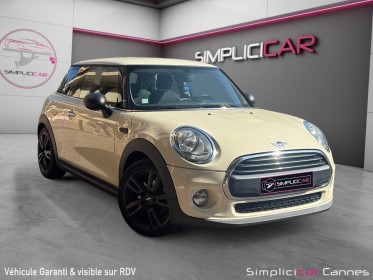 Mini hatch 3 portes f56 one 75 ch pack chili occasion cannes (06) simplicicar simplicibike france