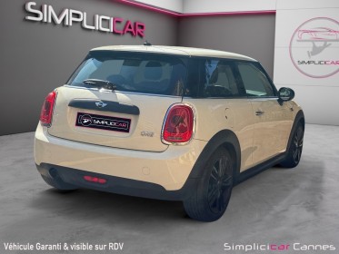 Mini hatch 3 portes f56 one 75 ch pack chili occasion cannes (06) simplicicar simplicibike france