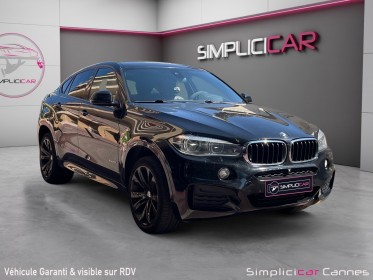 Bmw x6 f16 xdrive30d 258 ch edition a occasion cannes (06) simplicicar simplicibike france