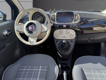 Fiat 500c my17 0.9 85 ch twinair ss lounge  radar de recul  regulateur de vitesse  garantie 12 mois occasion simplicicar...