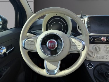 Fiat 500c my17 0.9 85 ch twinair ss lounge  radar de recul  regulateur de vitesse  garantie 12 mois occasion simplicicar...