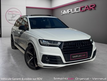 Audi q7 s-line 3.0v6 tdi 272ch quattro 7places / full options / carplay  / cuir chauffant avant-arrière occasion simplicicar...