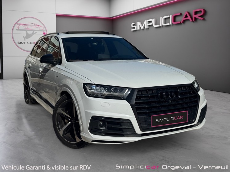 Audi q7 s-line 3.0v6 tdi 272ch quattro 7places / full options / carplay  / cuir chauffant avant-arrière occasion simplicicar...
