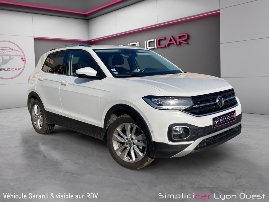 VOLKSWAGEN d'occasion T-CROSS 1.0 TSI 115 CARAT de 2019 Lyon Ouest