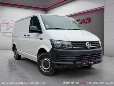 Volkswagen transporter fourgon l1h1 2.0 tdi 150 dsg7 business line attelage plancher bois radars de recul garantie 12 mois...