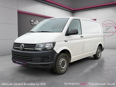 Volkswagen transporter fourgon l1h1 2.0 tdi 150 dsg7 business line attelage plancher bois radars de recul garantie 12 mois...