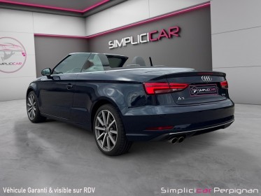 Audi a3 cabriolet 1.5 tfsi cod 150 s tronic 7 design luxe - caméra de recul - clim auto - gps - bluetooth - garantie 12 mois...