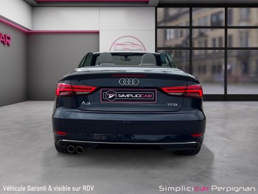 Audi a3 cabriolet 1.5 tfsi cod 150 s tronic 7 design luxe - caméra de recul - clim auto - gps - bluetooth - garantie 12 mois...