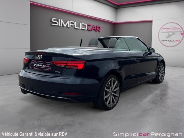 Audi a3 cabriolet 1.5 tfsi cod 150 s tronic 7 design luxe - caméra de recul - clim auto - gps - bluetooth - garantie 12 mois...