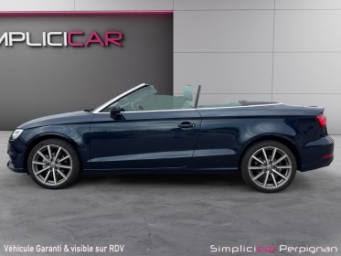 Audi a3 cabriolet 1.5 tfsi cod 150 s tronic 7 design luxe - caméra de recul - clim auto - gps - bluetooth - garantie 12 mois...