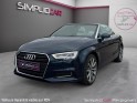 Audi a3 cabriolet 1.5 tfsi cod 150 s tronic 7 design luxe - caméra de recul - clim auto - gps - bluetooth - garantie 12 mois...