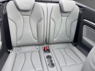 Audi a3 cabriolet 1.5 tfsi cod 150 s tronic 7 design luxe - caméra de recul - clim auto - gps - bluetooth - garantie 12 mois...