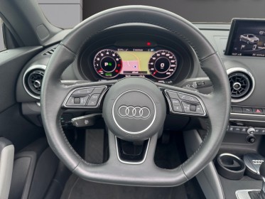 Audi a3 cabriolet 1.5 tfsi cod 150 s tronic 7 design luxe - caméra de recul - clim auto - gps - bluetooth - garantie 12 mois...
