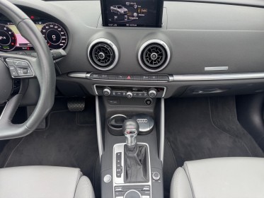 Audi a3 cabriolet 1.5 tfsi cod 150 s tronic 7 design luxe - caméra de recul - clim auto - gps - bluetooth - garantie 12 mois...