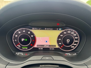 Audi a3 cabriolet 1.5 tfsi cod 150 s tronic 7 design luxe - caméra de recul - clim auto - gps - bluetooth - garantie 12 mois...