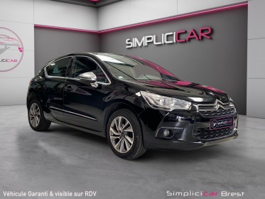 Citroen ds4 e-hdi 115 so chic - garantie 12 mois occasion simplicicar brest simplicicar simplicibike france