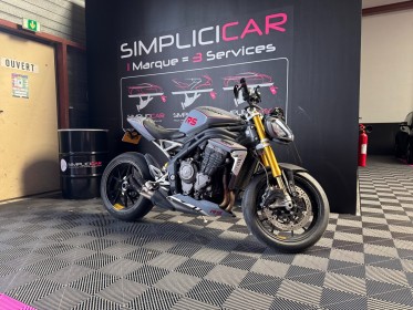 Triumph speed triple rs triumph speed triple rs suspension Öhlins garantie 12 mois occasion simplicicar mery-sur-oise...