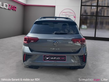 Volkswagen t-roc 2.0 tdi 150 start/stop dsg7 r-line  suivi constructeur occasion simplicicar lille  simplicicar simplicibike...