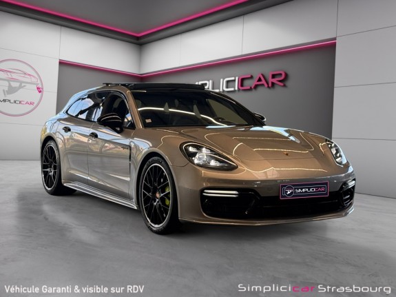 Porsche panamera turbo s sport turismo v8 4.0 680 pdk hybrid toit ouvrant - burmester - pdls  - frein ceramique - pack...