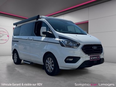 Ford transit custom fourgon 280 l1h1 2.0 ecoblue 130 bva limited occasion simplicicar limoges  simplicicar simplicibike france