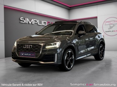 Audi q2 q2 1.4 tfsi cod 150 ch s tronic 7 design luxe gris nano - toit ouvrant - keyless go - pack assis route - affichage......