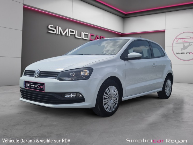 Volkswagen polo 1.0 60 trendline garantie 12 mois occasion simplicicar royan simplicicar simplicibike france