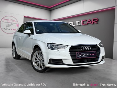 Audi a3 a3 1.6 tdi 116 design entretien complet carplay garantie 12 mois occasion simplicicar poitiers simplicicar...