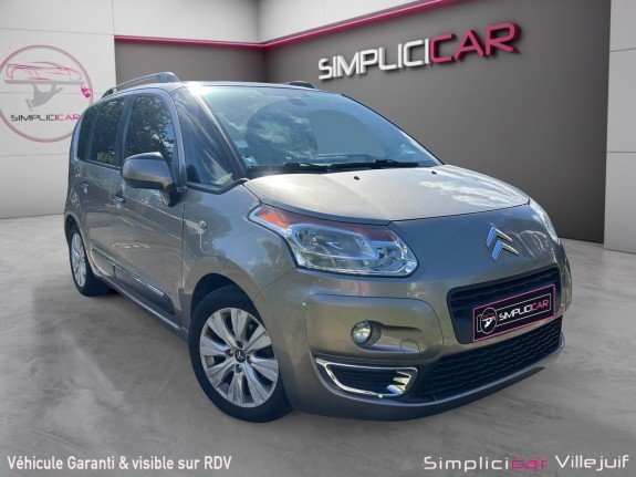 Citroen c3 picasso hdi 90 airdream exclusive, climatisation, distrib ok, plaquettes changées, révision faite, garantie...