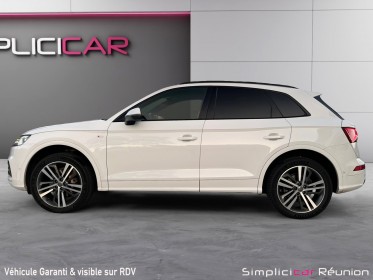 Audi q5 2.0 tdi 190cv s-tronic 7 quattro s-line - caméra recul - toit pano ouvrant - full options occasion réunion ville st...