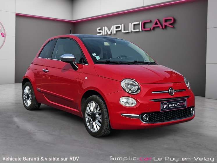 Fiat 500 1.2 8v 69 ch lounge occasion simplicicar velay simplicicar simplicibike france