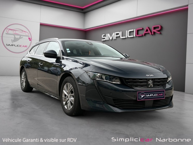 Peugeot 508 sw business luehdi 130 ch ss eat8 active business carplay keyless garantie 12 mois occasion simplicicar narbonne...