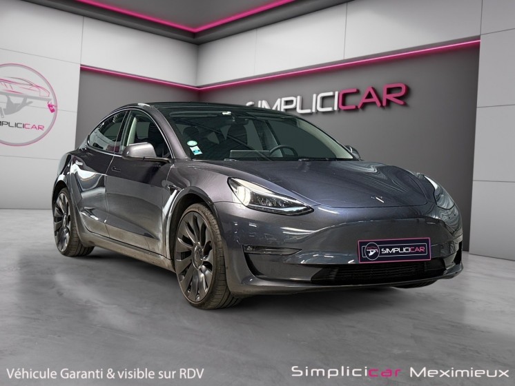 Tesla model 3 performance awd garantie 12 mois occasion simplicicar meximieux simplicicar simplicibike france
