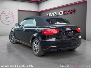 Audi a3 cabriolet 2.0 tfsi 200 ambition luxe s-tronic a occasion cannes (06) simplicicar simplicibike france