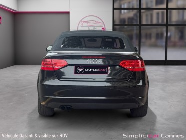 Audi a3 cabriolet 2.0 tfsi 200 ambition luxe s-tronic a occasion cannes (06) simplicicar simplicibike france