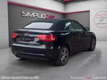 Audi a3 cabriolet 2.0 tfsi 200 ambition luxe s-tronic a occasion cannes (06) simplicicar simplicibike france