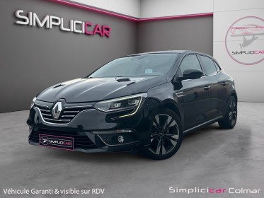 Renault megane iv berline tce 160 edc intens-caméra-affichage tête haute-attelage-garantie 12 mois occasion simplicicar...