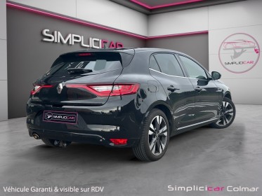 Renault megane iv berline tce 160 edc intens-caméra-affichage tête haute-attelage-garantie 12 mois occasion simplicicar...