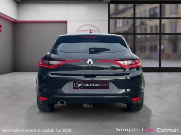 Renault megane iv berline tce 160 edc intens-caméra-affichage tête haute-attelage-garantie 12 mois occasion simplicicar...