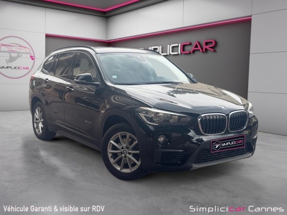 Bmw x1 f48 sdrive 18i 136 ch lounge occasion cannes (06) simplicicar simplicibike france