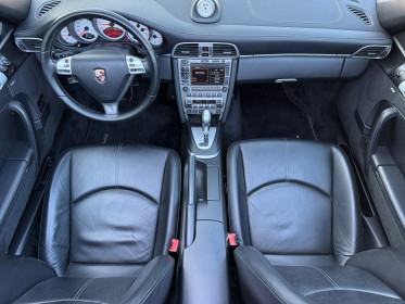 Porsche 911 carrera 4 cabriolet 997 4 s cabriolet 3.8i tiptronic s a pack chrono siege chauffant electrique echappement...