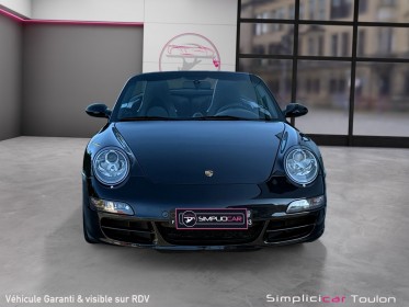 Porsche 911 carrera 4 cabriolet 997 4 s cabriolet 3.8i tiptronic s a pack chrono siege chauffant electrique echappement...
